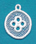 Button Charm (Lace)