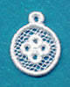 Button Charm (Lace)