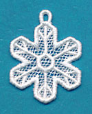 Snowflake Charm (Lace)