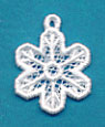 Snowflake Charm (Lace)