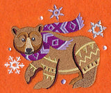 Retro Winter Bear