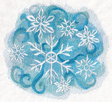Snowflakes in Watercolor