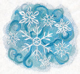 Snowflakes in Watercolor