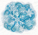 Snowflakes in Watercolor