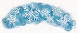 Snowflakes in Watercolor Spray