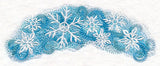 Snowflakes in Watercolor Spray