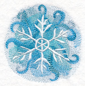 Snowflakes in Watercolor Accessory