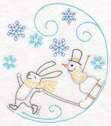 Skating Rabbit Circle (Vintage)