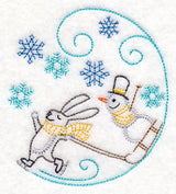 Skating Rabbit Circle (Vintage)