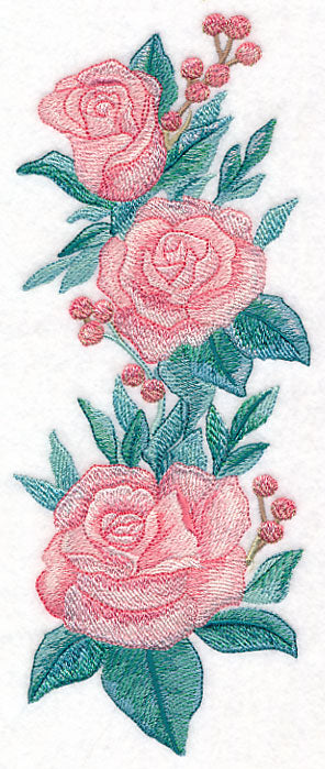 Romantic Roses Spray in Watercolor