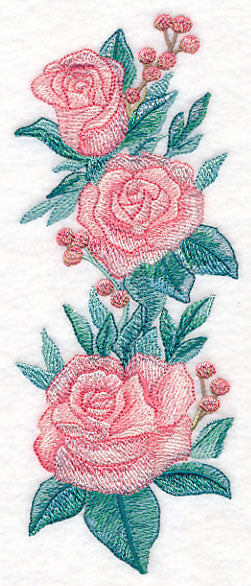 Romantic Roses Spray in Watercolor