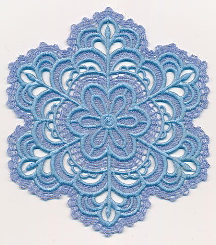 Snowflake (Battenburg Lace with Rayon)
