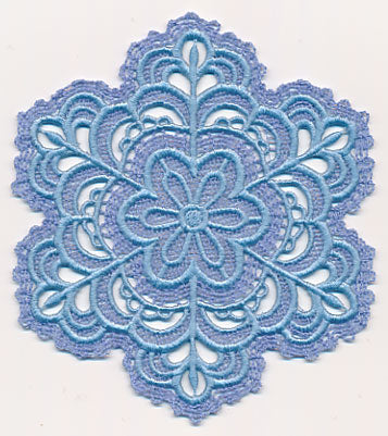 Snowflake (Battenburg Lace with Rayon)