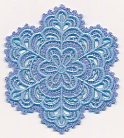 Snowflake (Battenburg Lace with Rayon)