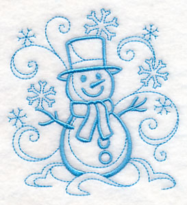 Doodle Friendly Snowman