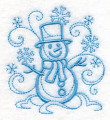 Doodle Friendly Snowman