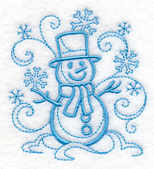 Doodle Friendly Snowman
