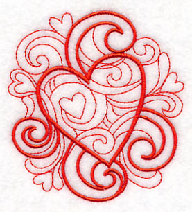 Doodle Romantic Heart