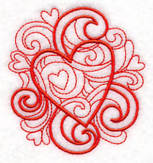 Doodle Romantic Heart