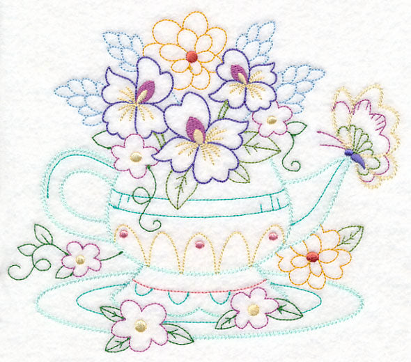 Kitchen Teapot Bouquet (Vintage)