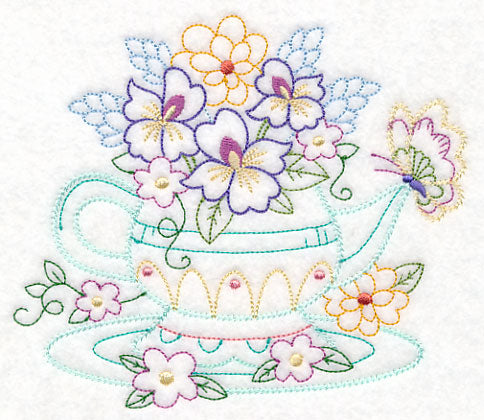 Kitchen Teapot Bouquet (Vintage)