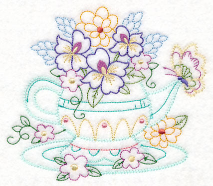 Kitchen Teapot Bouquet (Vintage)