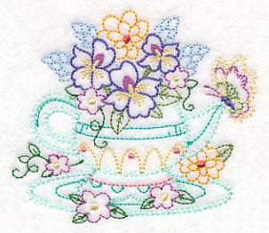 Kitchen Teapot Bouquet (Vintage)