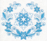 Winter Snowflake Laurel