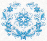 Winter Snowflake Laurel