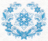 Winter Snowflake Laurel