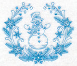 Winter Snowman Laurel
