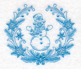 Winter Snowman Laurel