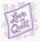 Doodle Love to Quilt