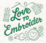 Doodle Love to Embroider