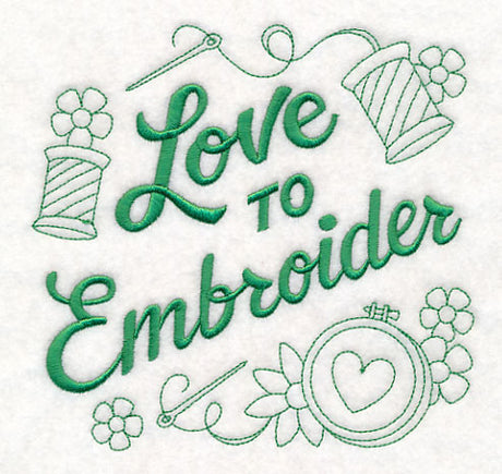 Doodle Love to Embroider