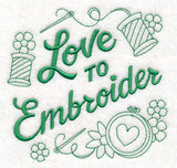 Doodle Love to Embroider