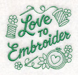 Doodle Love to Embroider