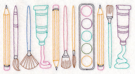 Art Quick Stitch Border (Vintage)