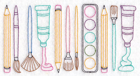 Art Quick Stitch Border (Vintage)