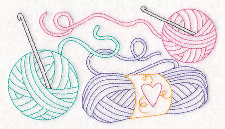 Crochet Quick Stitch Border (Vintage)