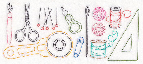 Quilting Quick Stitch Border (Vintage)