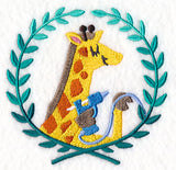 Giraffe Gluing Laurel