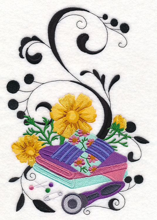 Fanciful Quilting Notions with Cosmos