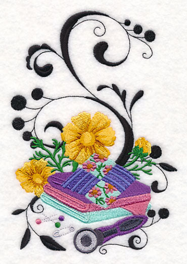 Fanciful Quilting Notions with Cosmos