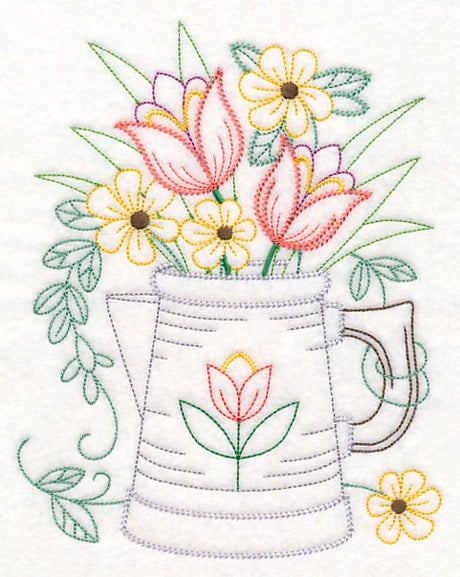 Kitchen Jug in Bloom (Vintage)