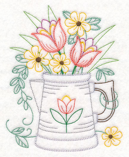 Kitchen Jug in Bloom (Vintage)
