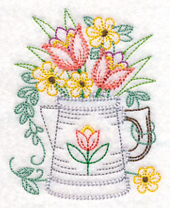 Kitchen Jug in Bloom (Vintage)