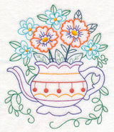 Kitchen Teapot in Bloom (Vintage)