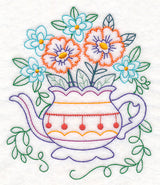 Kitchen Teapot in Bloom (Vintage)