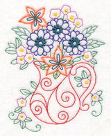 Kitchen Pitcher in Bloom (Vintage)